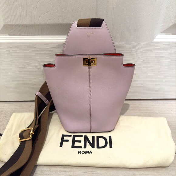 Fendi Guitar Strap Bag in Lavender - Picture 2 of 9